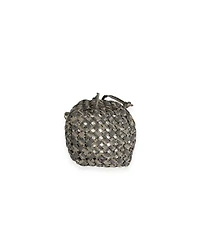 Pre-Owned Fendi Brown Jacquard Interlace Canvas Mini Mon Tresor