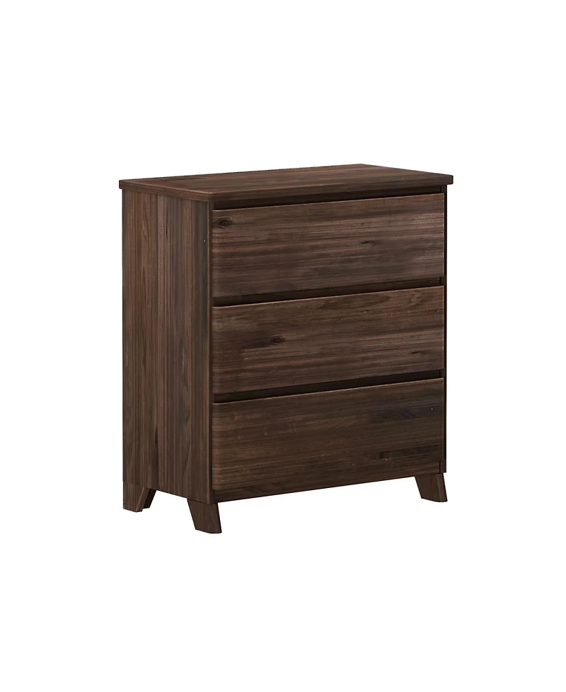 Plank+Beam Solid Wood Farmhouse 3 Drawer Dresser