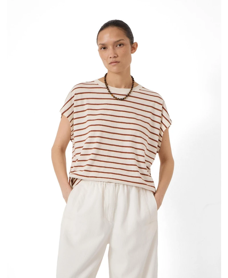 Hush Women's Petra Cotton Relaxed Fit T-shirt
