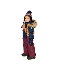 Deux par Baby Boys One Piece Snowsuit Adapted for Car Seats