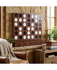 Hongge Connect Four Strategy Wall-Mounted Board Game, Ages 6+