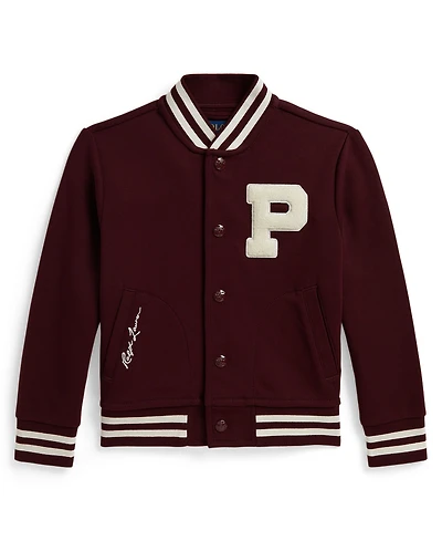 Polo Ralph Lauren Boys' 2T-7 Double-Knit Letter Jacket