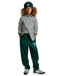 Polo Ralph Lauren Boys' 8-20 Striped Cotton Poplin Shirt