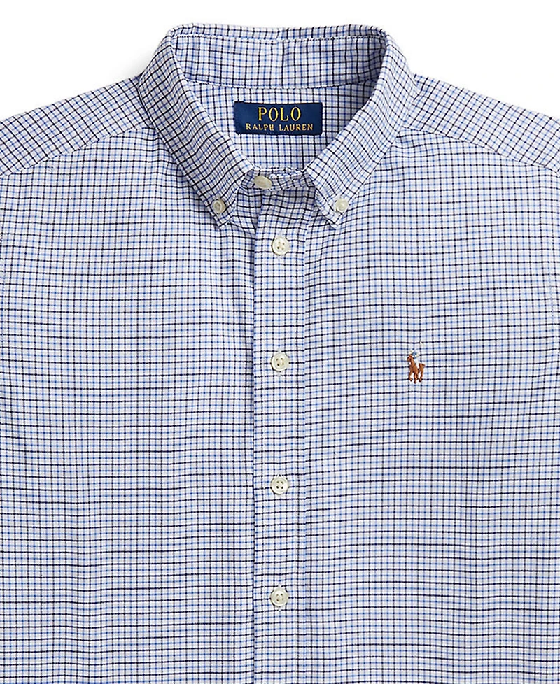 Polo Ralph Lauren Boys' 8-20 Checked Performance Oxford Shirt