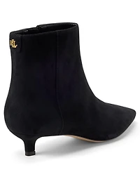 Lauren Ralph Women's Francesca Zipper Booties