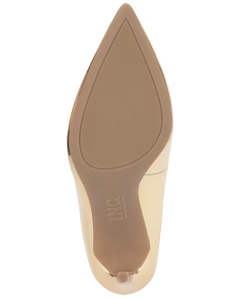 I.n.c. International Concepts Women's Krysia Pointed Toe Mule Pumps, Macy's Exclusive