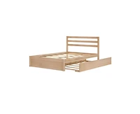Grain & Grove Bear Full Single Bed With Trundle