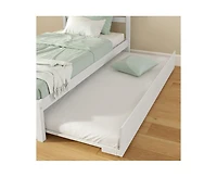 Grain & Grove Bear Twin Single Bed With Trundle