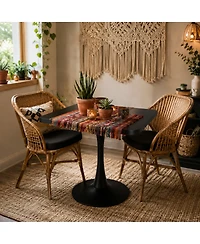 Streamdale Furniture 27.6" Mid-Century Modern Tulip Dining Table