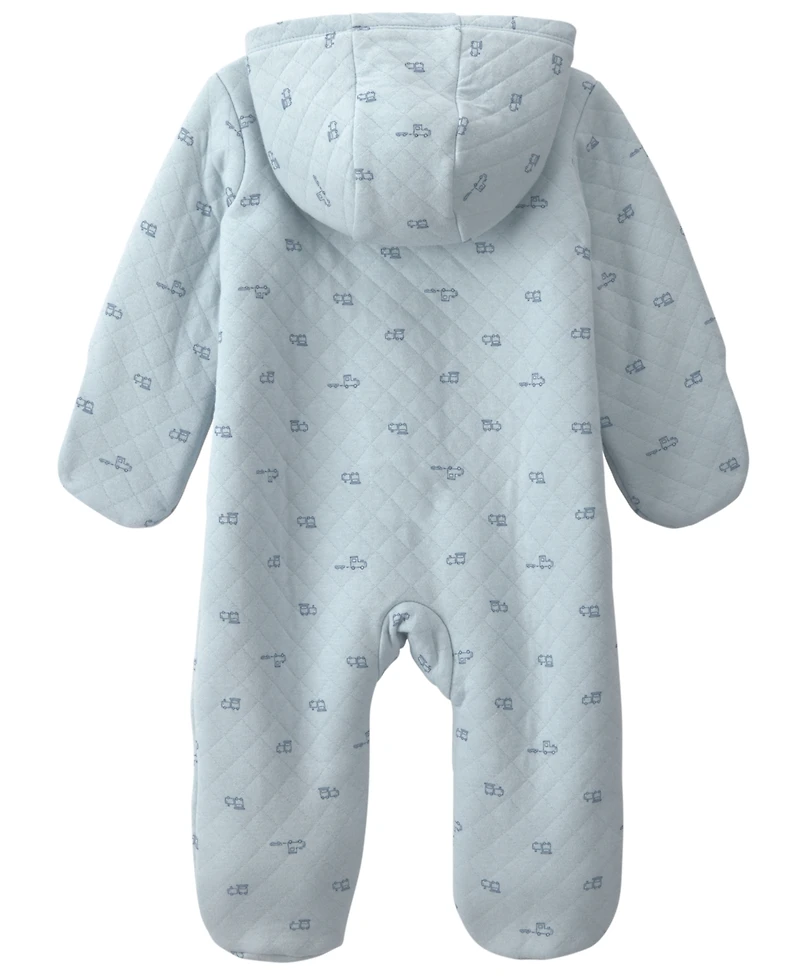 Carters Baby Boys' and Girls' Sheep Teddy Fleece Long-Sleeve Jumpsuit