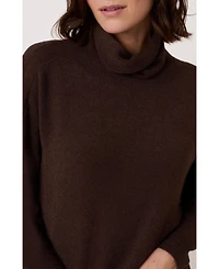 Celtic & Co. Women's Slouchy Roll Neck Jumper