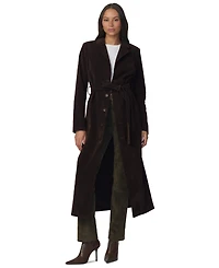Joe's Jeans Women's Belted Collared Long Coat