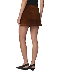 Macy's Women's Faux Suede A-Line Mini Skirt, Created for