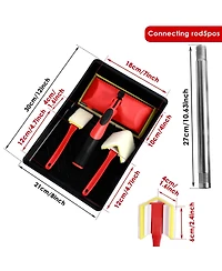 Xdovet Pad Applicator Edge Trimmer Corner Brush Tool Set Extension Pole Tray
