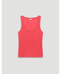Hush Women's Scoop Neck Ribbed Vest
