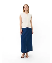 Masai Copenhagen Women's MaLossan Button-Front Knit Vest