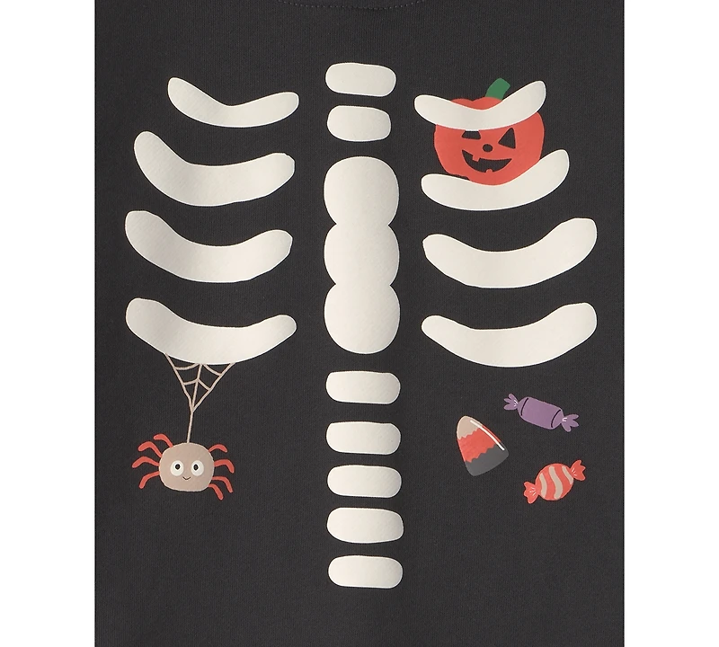 Carter's Toddler Boys' 2T-5T Skeleton Halloween Hoodie