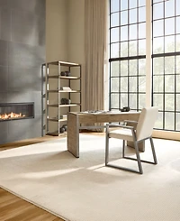 Bernhardt Tribeca 54" Oak Wood Modern Desk