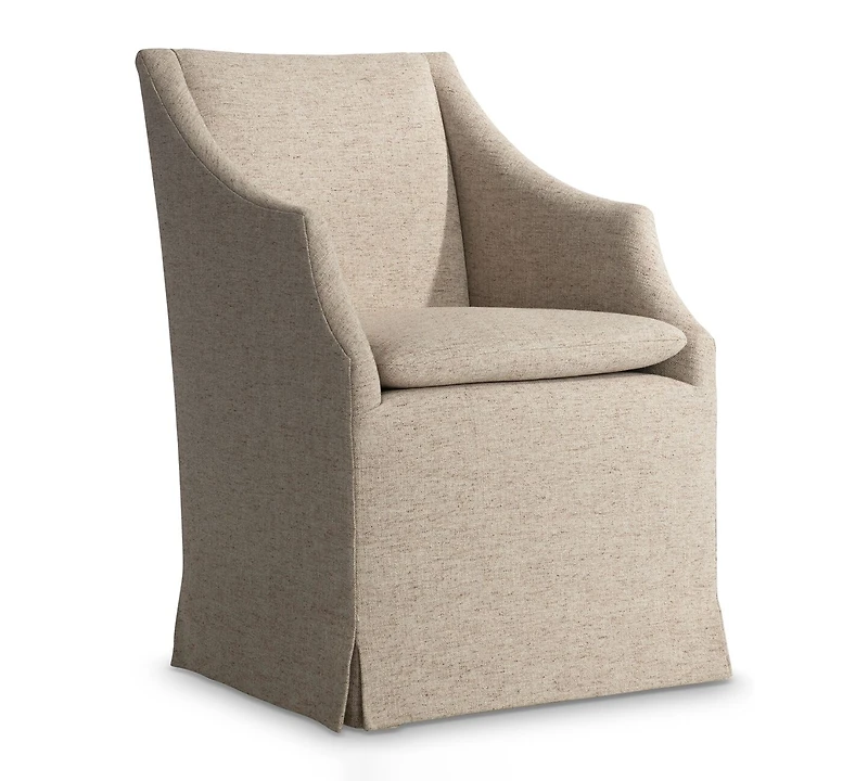 Bernhardt Tribeca 7-Piece Rectangle Dining Set (Table, 4 Side Chairs & 2 Upholstered Arm Chairs)