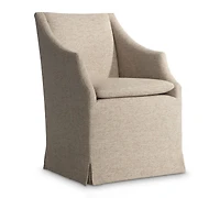 Bernhardt Tribeca 5-Piece Round Dining Set (Table & 4 Upholstered Armchairs)