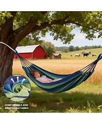 Piscifun Portable Outdoor Camping Hammock With Straps Carabiners For Patio Yard Travel