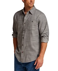 Weatherproof Vintage Men's Peached Slub Solid Shirt