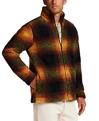Weatherproof Vintage Men's Print Berber Fleece Jacket