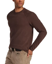 Weatherproof Vintage Men's Ribbed Raglan Crewneck T-Shirt