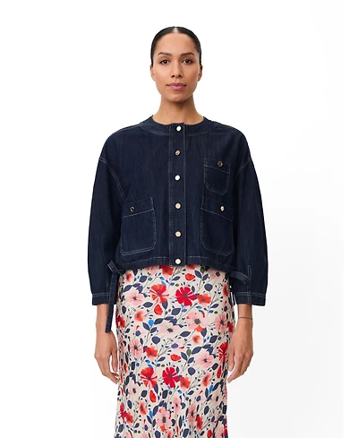 Masai Copenhagen Women's Cropped Button-Front Jacket