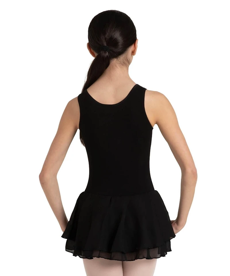 Capezio Girls Double Layer Skirt Tank Dress