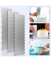 Xdovet Stainless Steel Cake Scraper Decorating Tool