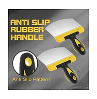 Xdovet Stainless Steel Bucket Scoop Putty Scraper pair of 2