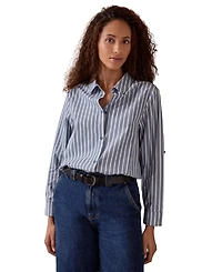 Celtic & Co. Women's Relaxed Fit Cotton Shirt