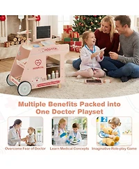 Hongge Doctor Ct Machine with Rolling Cart Playset, Ages 3+