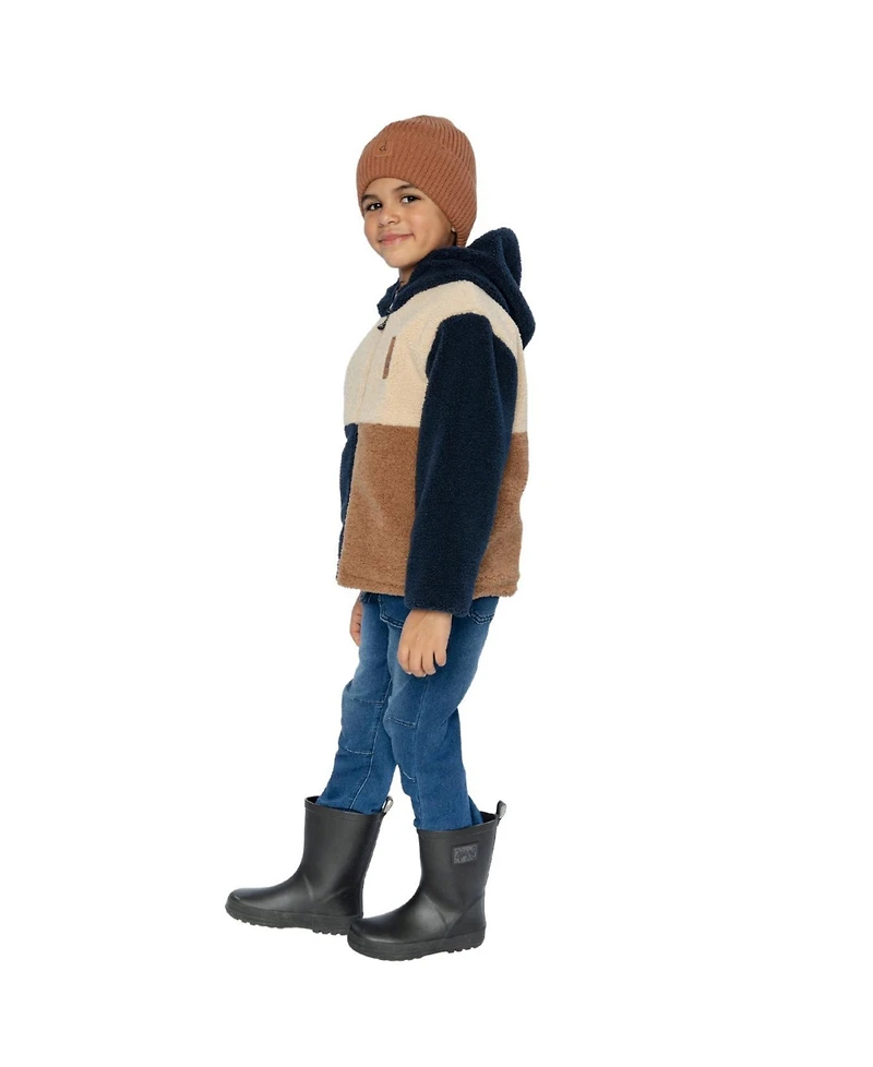 Deux par Little and Big Boy Reversible Mid-Season Jacket