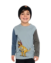 Deux par Deux Little Boys Long Sleeve Cotton T-Shirt