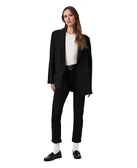 Mavi Jeans Women's Kathleen Slim Boyfriend Feather Denim