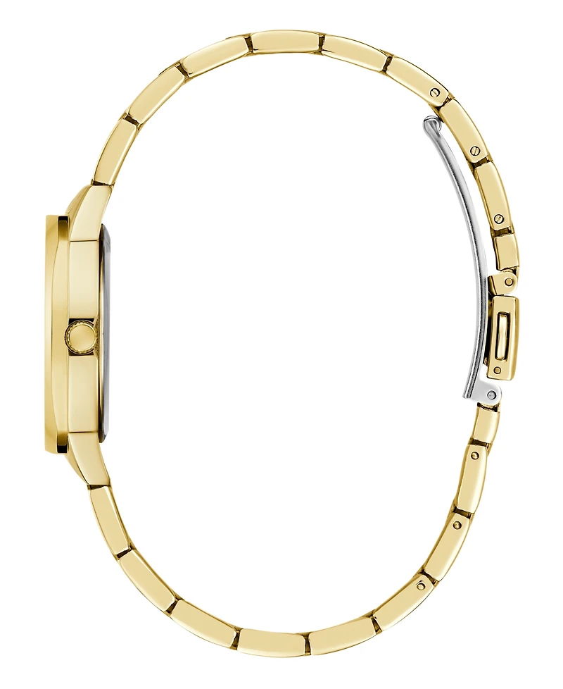 Guess Women's Quartz Gold Tone Stainless Steel Watch 30mm