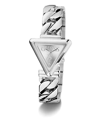 Guess Women's Quartz Silver -Tone Stainless Steel Watch 34mm