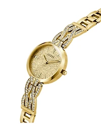 Guess Women's Quartz Gold-Tone Stainless Steel Watch 32mm