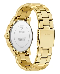 Guess Men's Quartz Gold-Tone Stainless Steel Watch 44mm