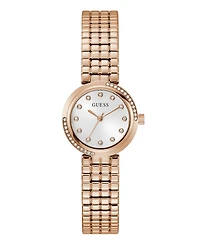 Guess Women's Quartz Rose Gold -Tone Stainless Steel Watch 28mm