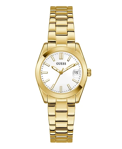 Guess Women's Quartz Gold-Tone Stainless Steel Watch 32mm