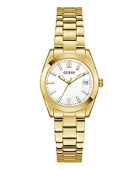 Guess Women's Quartz Gold-Tone Stainless Steel Watch 32mm