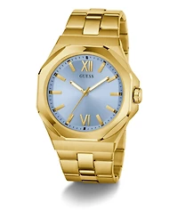 Guess Men's Quartz Gold-Tone Stainless Steel Watch 42mm