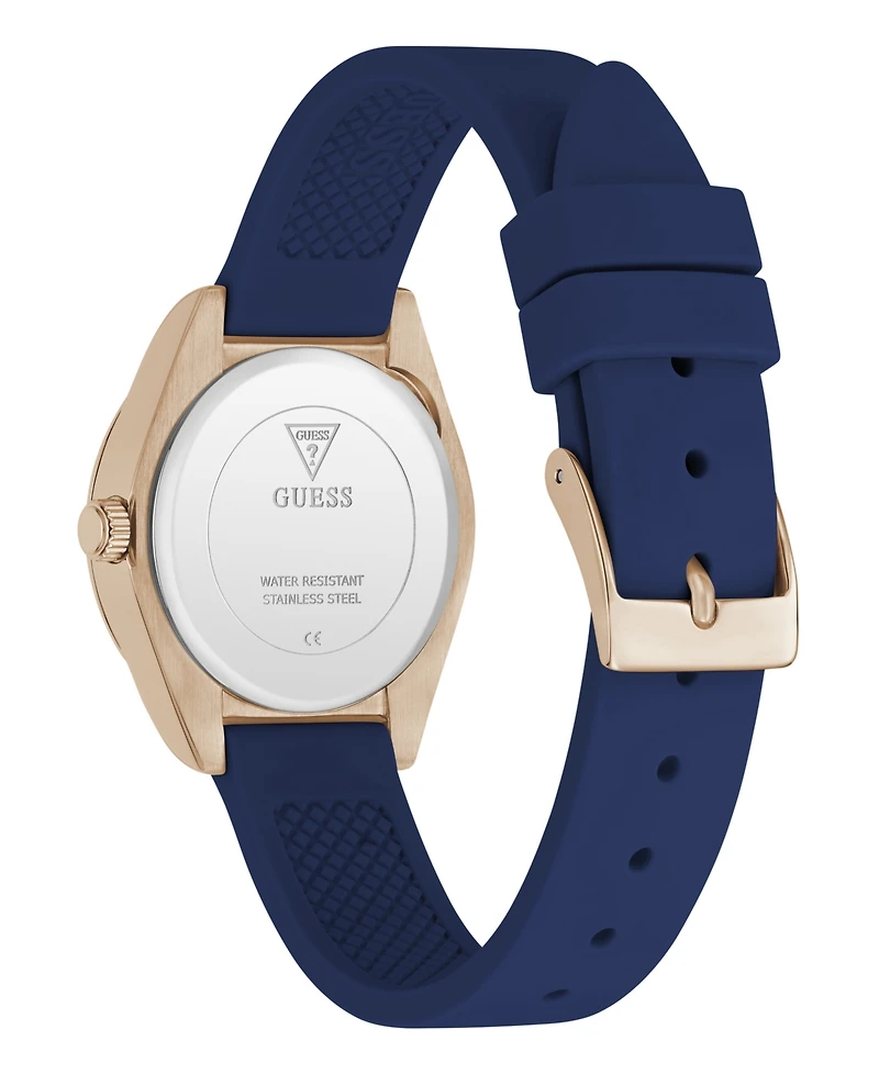Guess Women's Quartz Silicone Watch 30mm