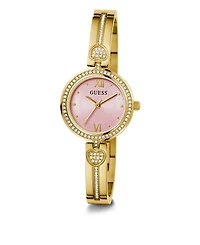 Guess Women's Quartz Gold-Tone Stainless Steel Watch 27mm