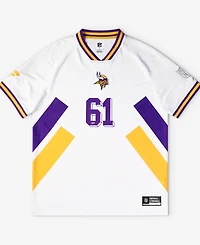 Fanatics Men's White Minnesota Vikings Football x Football V-Neck Fan Top
