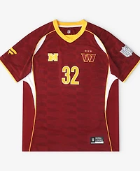 Fanatics Men's Burgundy Washington Commanders Football x Football Collared Fan Top