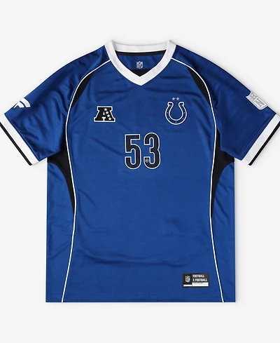 Fanatics Men's Royal Indianapolis Colts Football x Football V-Neck Fan Top